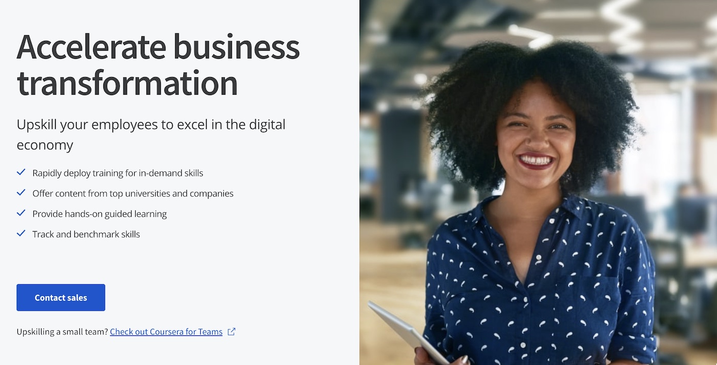 Coursera for business