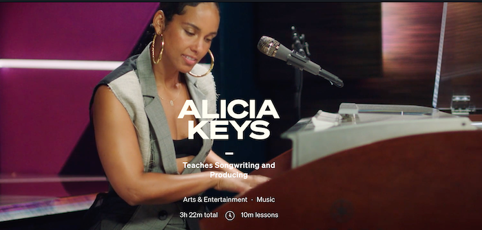 MasterClass Alicia Keys