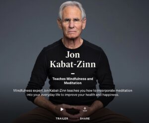 MasterClass Jon Kabat Zinn