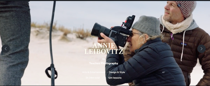 MasterClass Annie Leibovitz