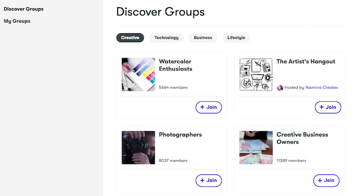 Skillshare Groups