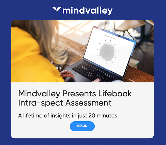 Mindvalley Life Assessment