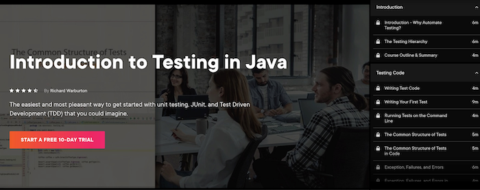 Pluralsight Introduction to Testing in Java