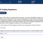 Open plus500 account step 6