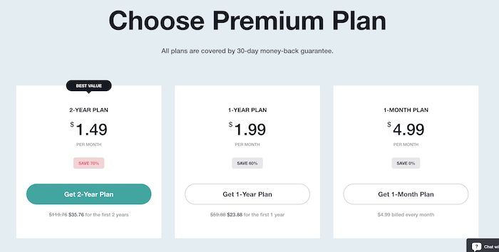 NordPass Premium Plan