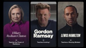 Masterclass Celebrity Instructors