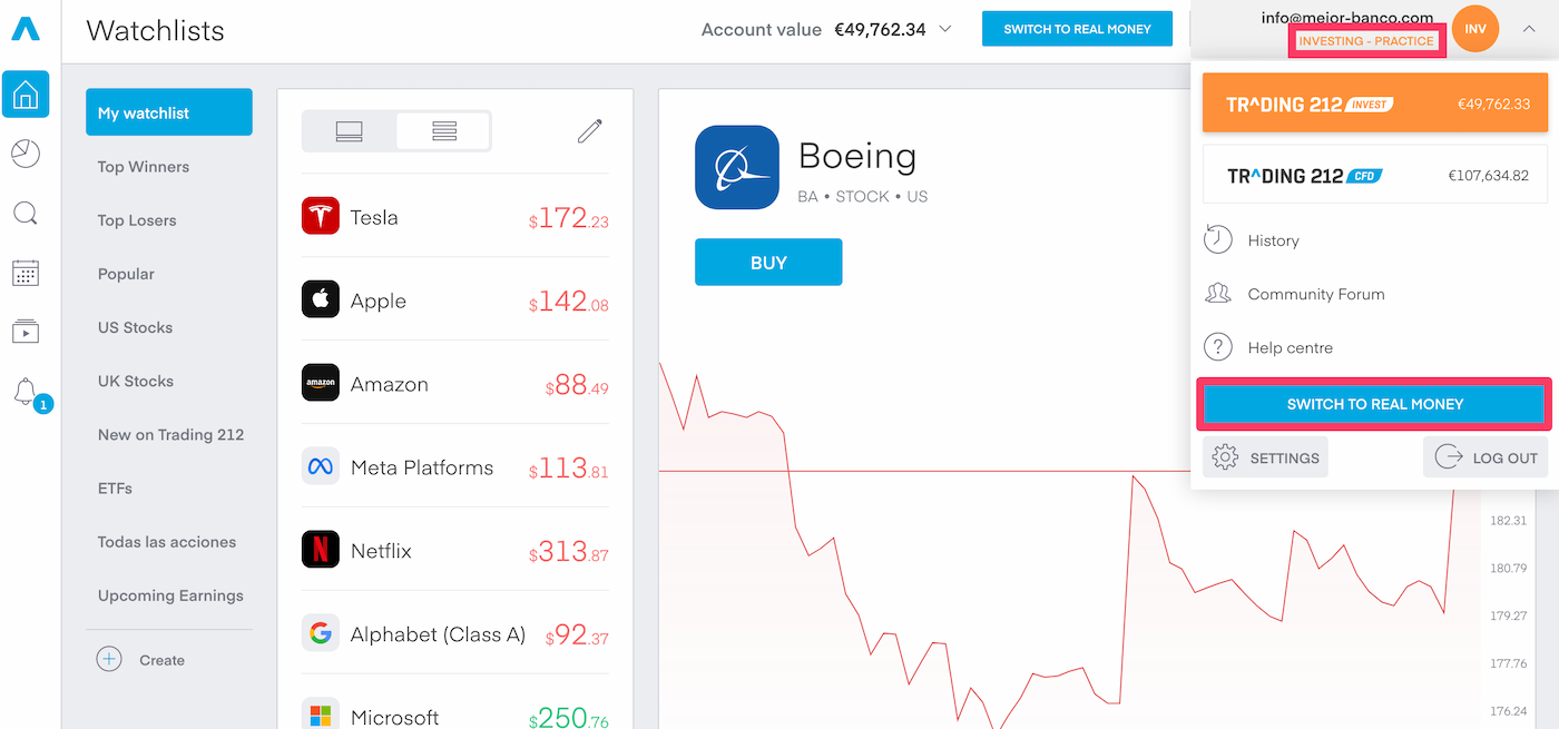 TRADING 212 Broker review - benefits and opinions