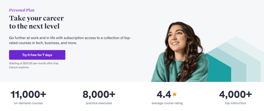 Udemy Personal Plan